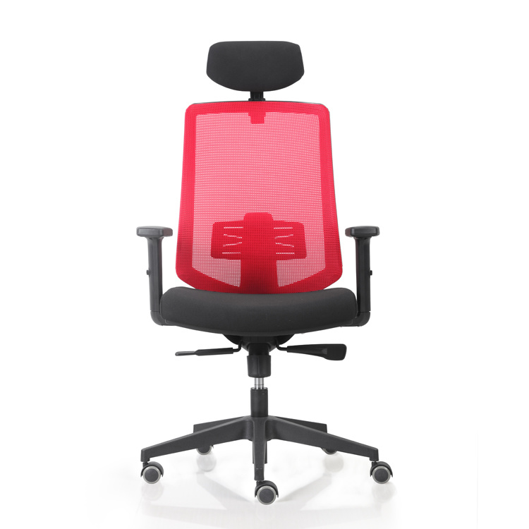 Ajustable Executive Mesh Office Staff Chair with Metal Leg