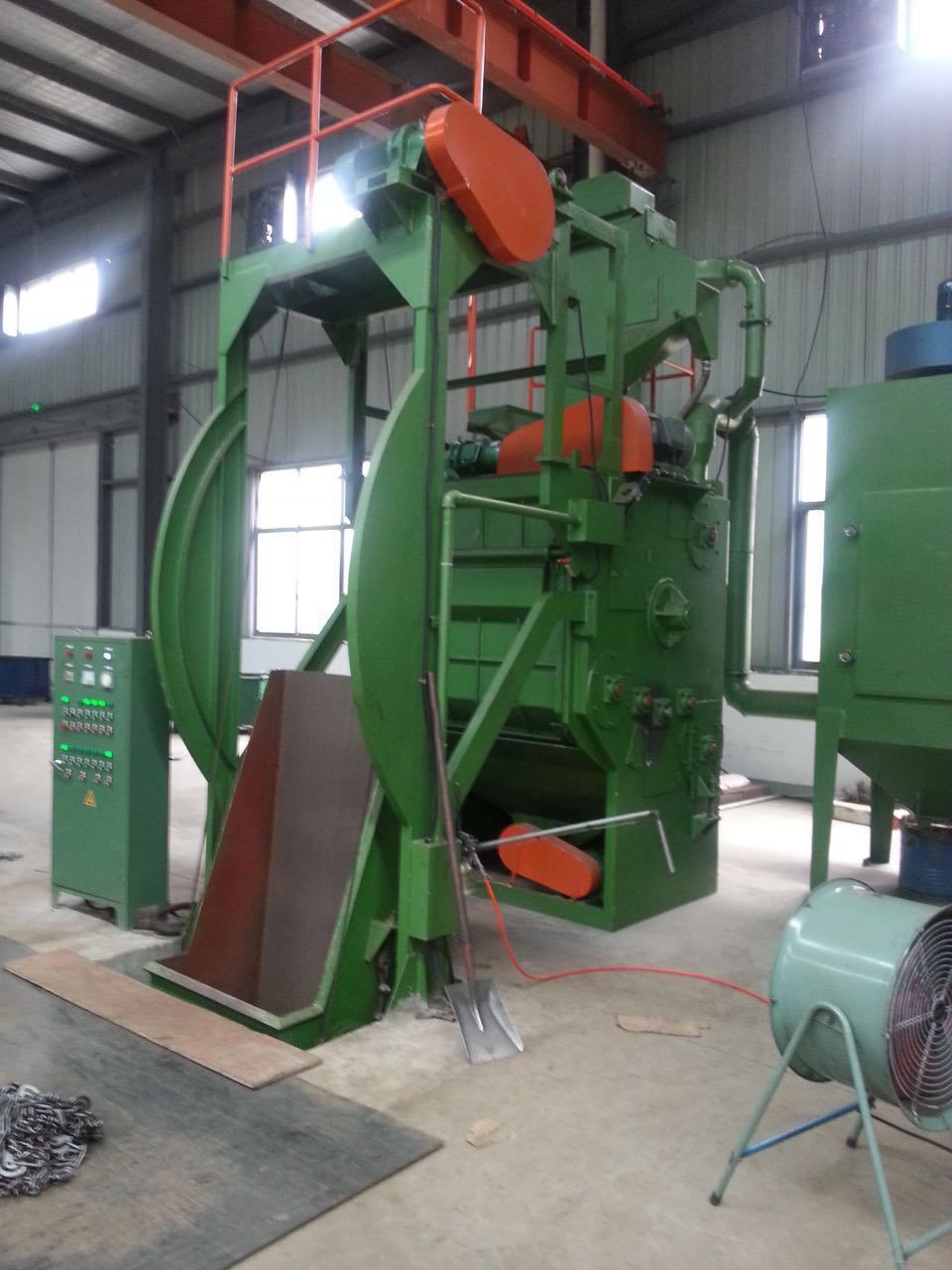 Rust / Corrosion Inhibitor Feature and Electric Fuel Shot/Grit Blasting Machine Small Shot Blasting Machine