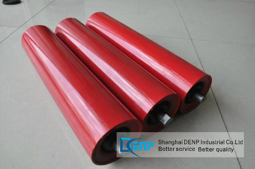 Belt Conveyor Parts Rubber Roller