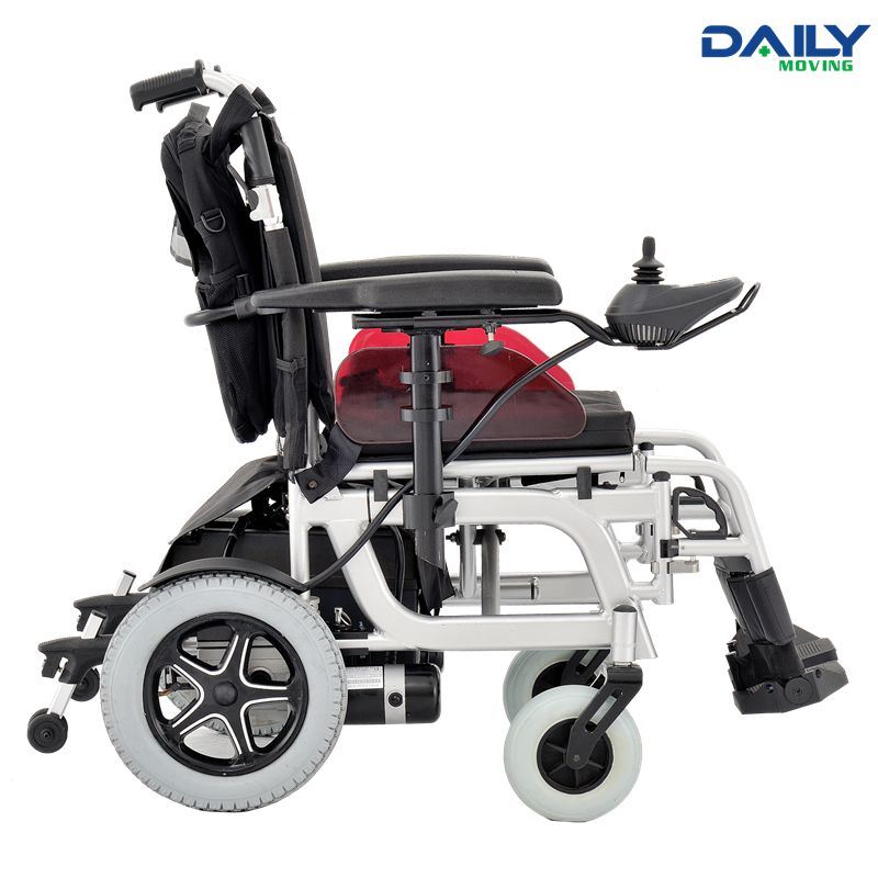 Aluminum Frame Foldable Electric Wheelchair with 24V 320W*2/450W*2 Motor
