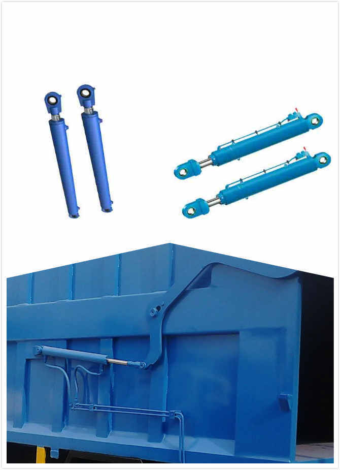 Double Acting Hydraulic Cylinder Kit Used in Garbage Truck