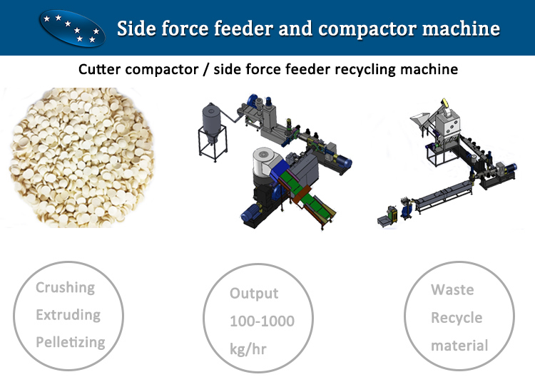 Double Stage Pellet Machine Extruder for PP PE