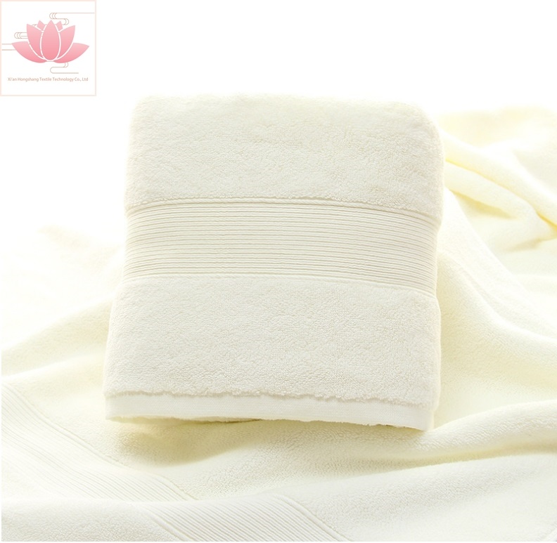 100% Cotton Customized Jacquard Terry Soft Towel Hand