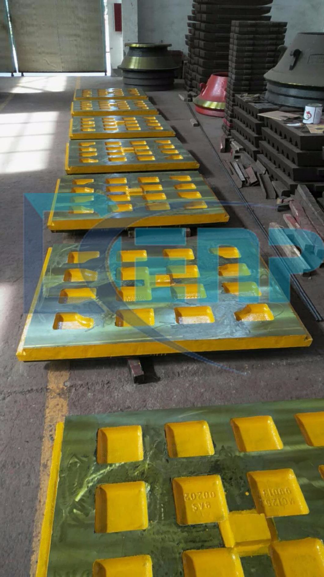 18%Mn 13%Mnj Aw Crusher Wear Plate Jaw Plate