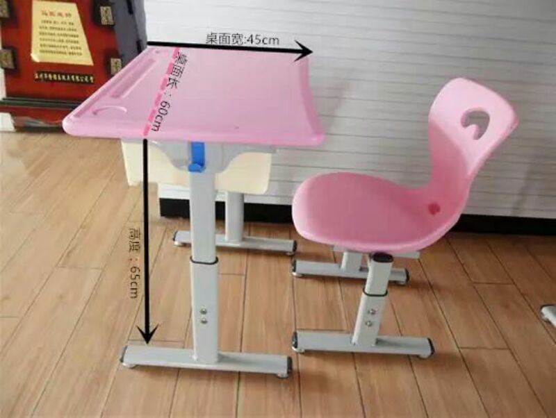 Factory Price Single Study Table and Chair