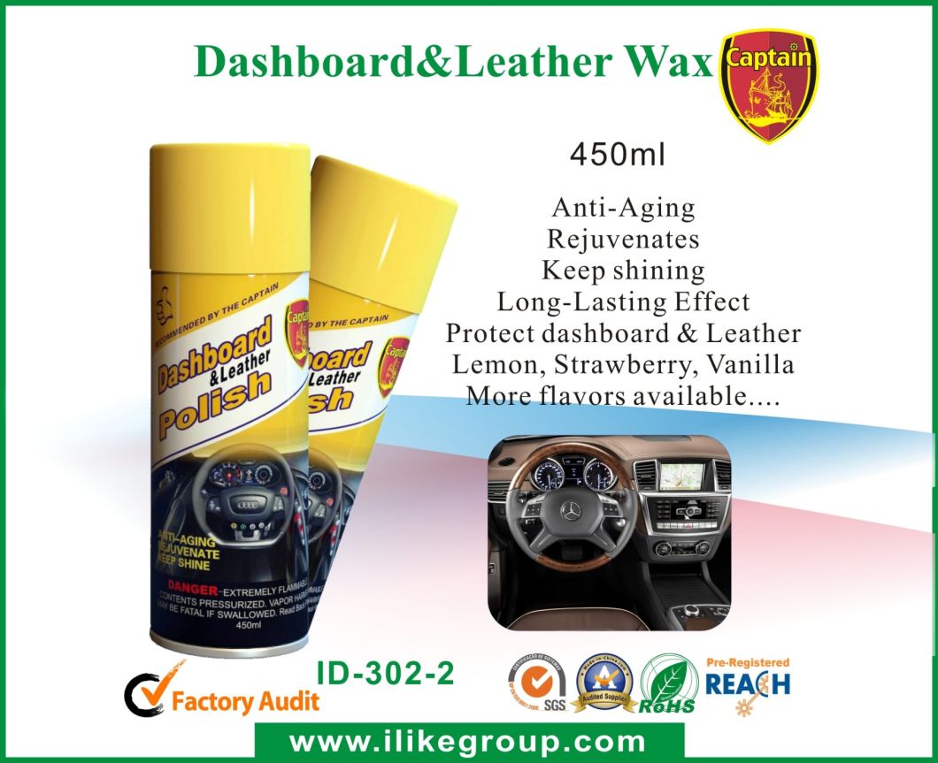 Lemon Frangence Dashboard Polish Wax