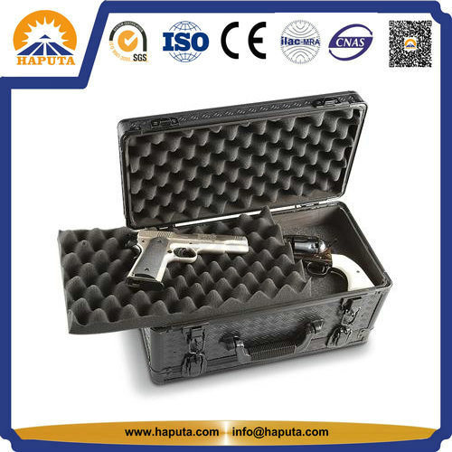 Aluminum Protective Pistol Single Gun Case (HG-2157)