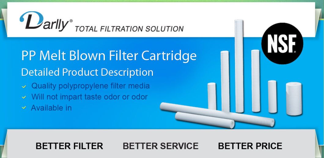 Mg Series PP Melt Blown Filter Cartridge