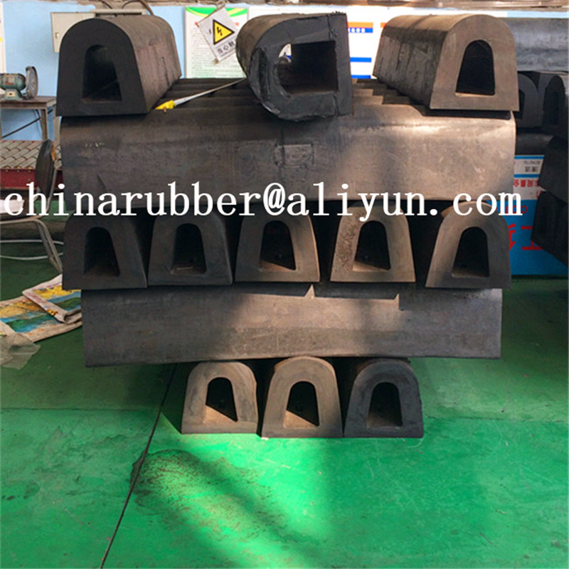 Roller Wheel Type Marine Rubber Fender Drum Rudder Fendering for Dock