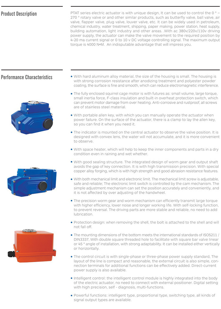 Motorized PVC UPVC Wafer Plastic Butterfly Valve with Electric Actuator