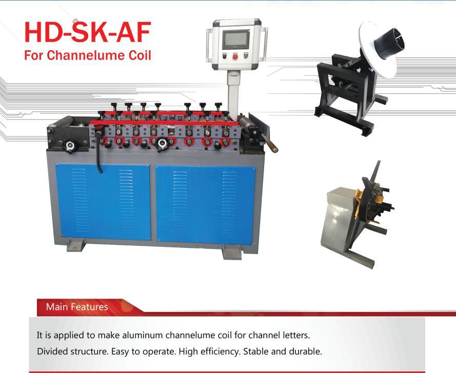 Channelume Coil Forming Machine