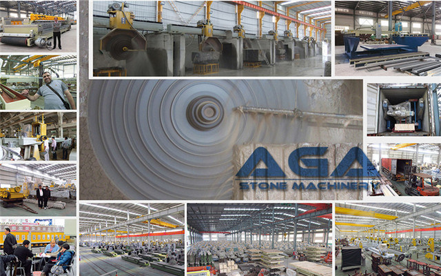 CNC Stone Bridge Diamond Wire Saw Cutting Granite/Marble Block