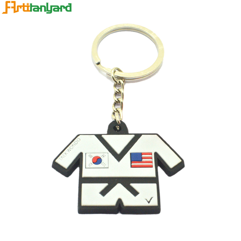 Customized Fashion Soft PVC Keychain