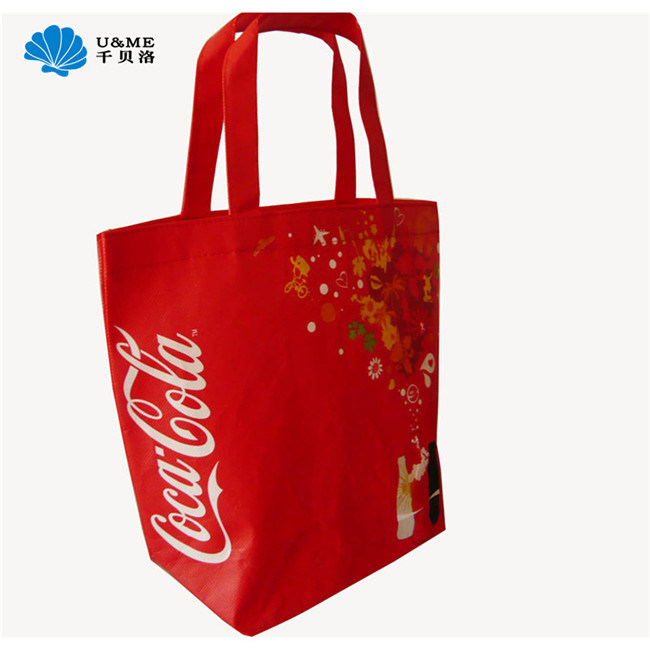 PP Laminated Non Woven Basket Supermarket Shopping Bag