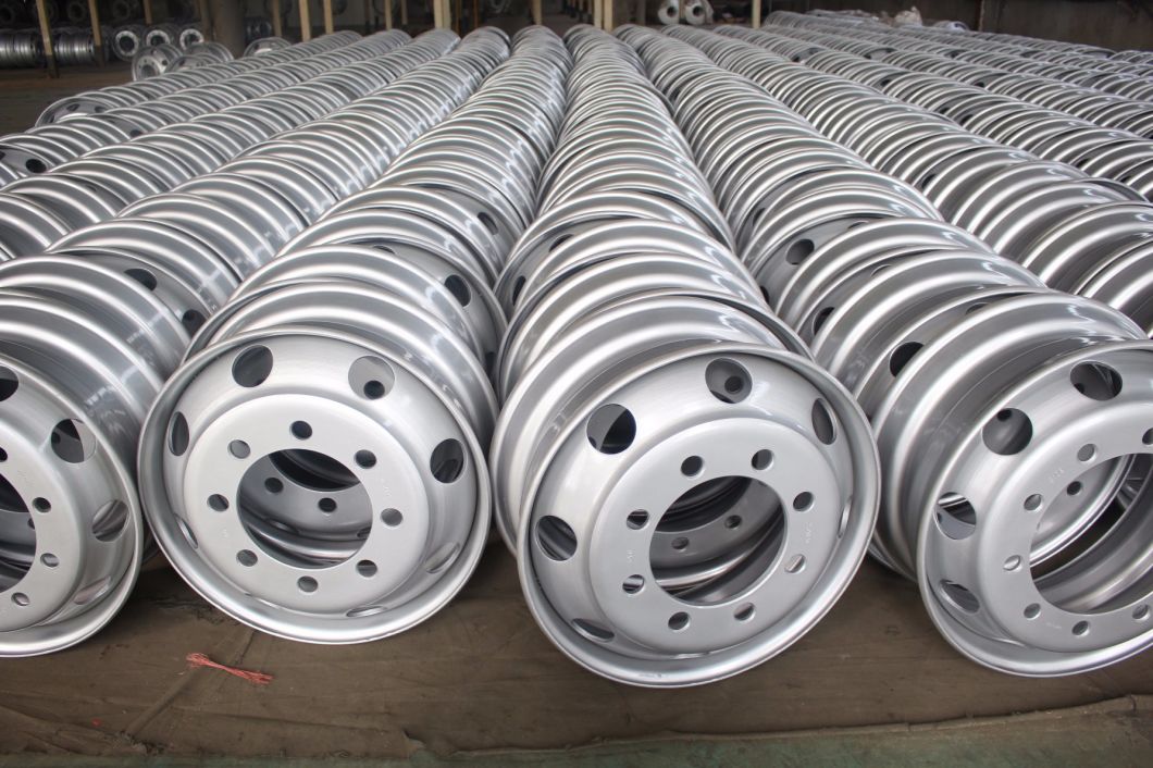 High Quality Truck/Bus Tubeless Steel Wheel Rim/Hub, Heavy Truck Steel Wheel Hub