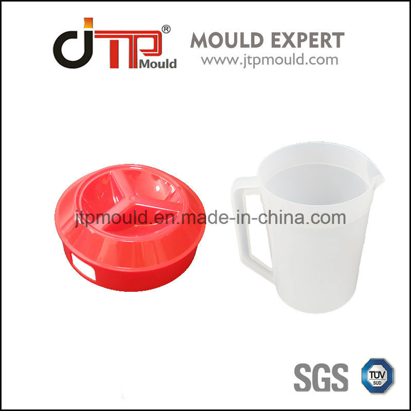 New Design Plastic Water Jug Mould with Handle and Red Cap