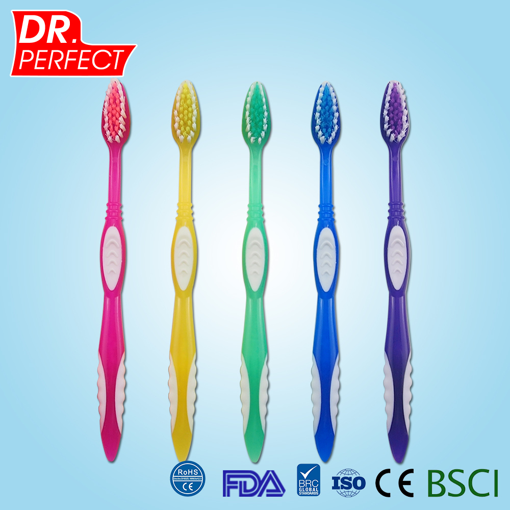 FDA Colourful Dental Kit Adult Toothbrush for Home Use