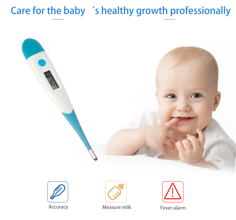 Ce FDA Approval Flexible Waterproof Digital Thermometer (PC130)