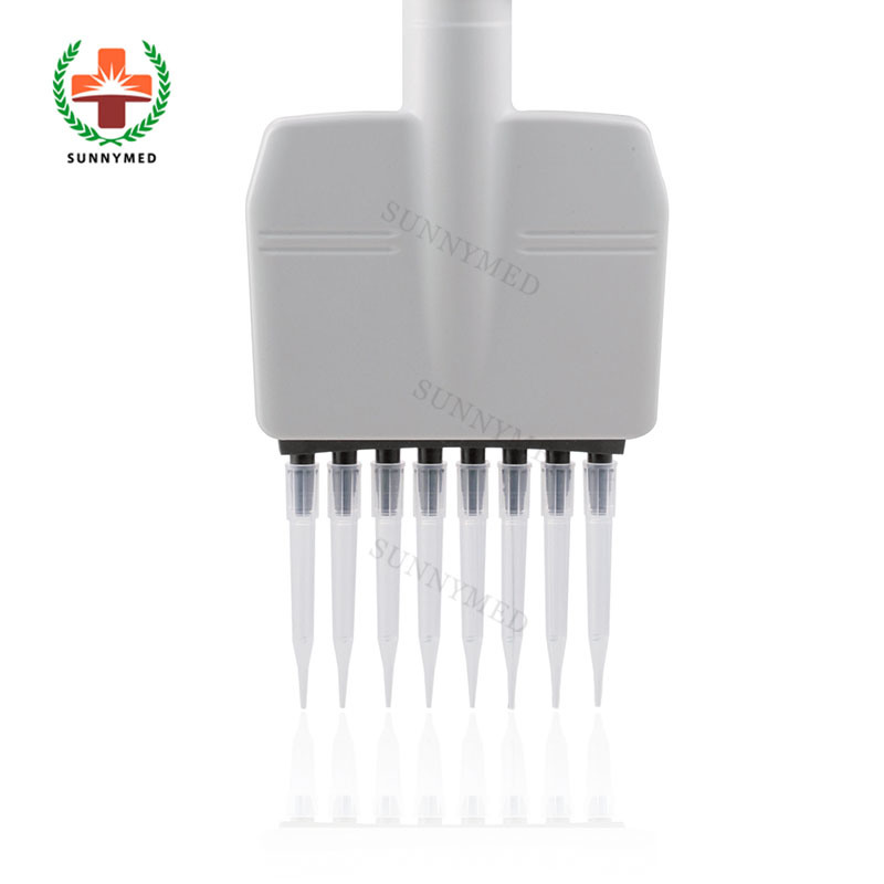 Sy-B106 Lab 8 Channel Adjustable Pipette Clinic Micropipette
