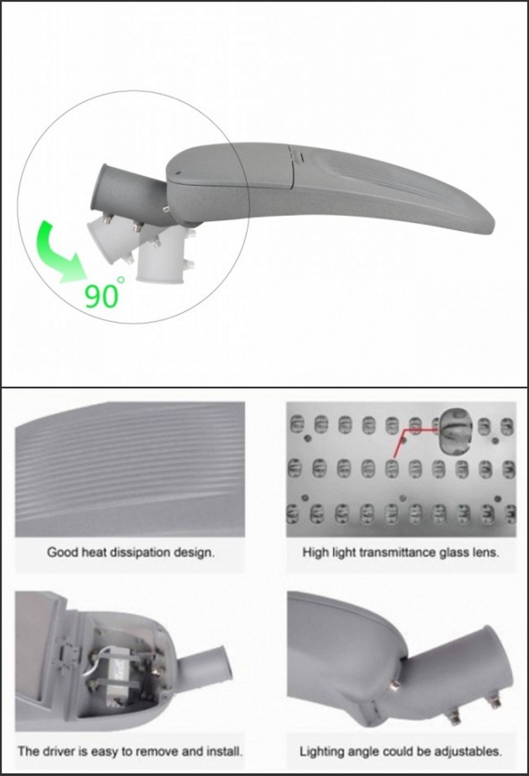 110lm/W 60W LED Street Light Manufacture with Ce& RoHS Approval