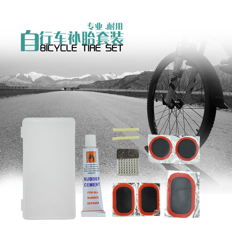 Plastic Box Packed OEM Bicycle Tire Patch Kit