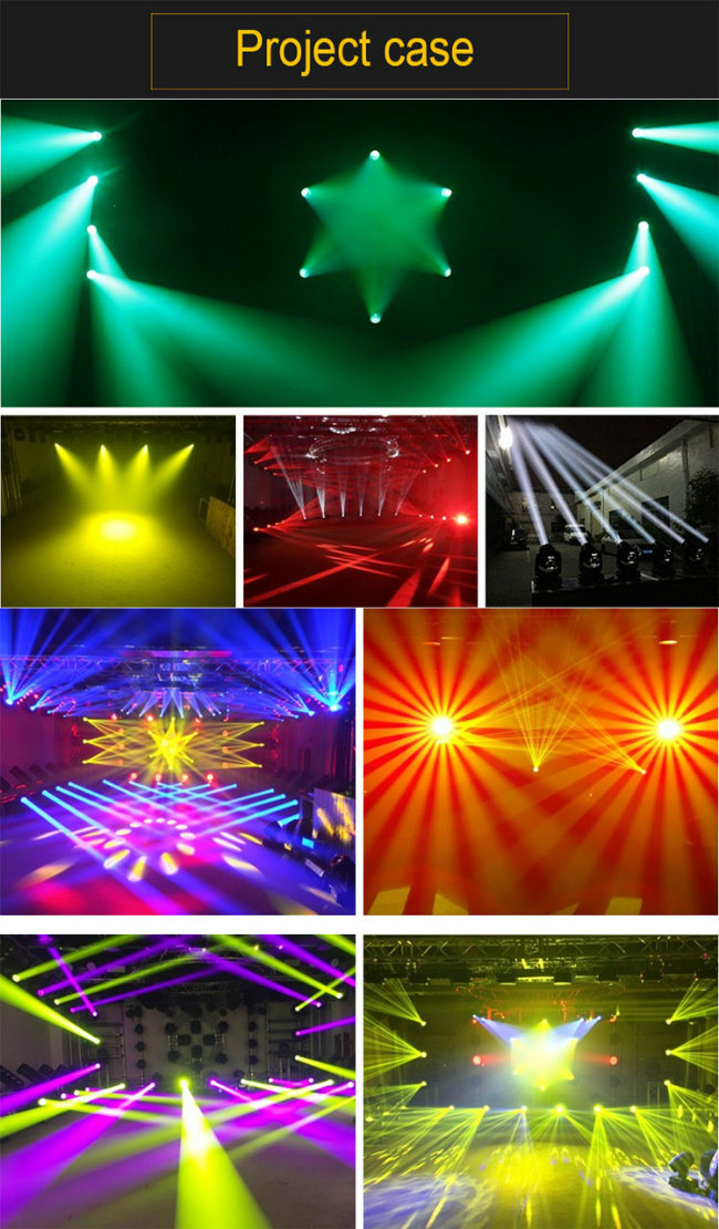 350 Watt 17r Stage Wedding DMX Rotating Prism Zoom Beam Spot Wash 3in1 Moving Head Stage Light