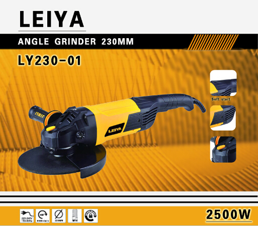 230mm 2500W Professional Electric Angle Grinder (LY230-01)