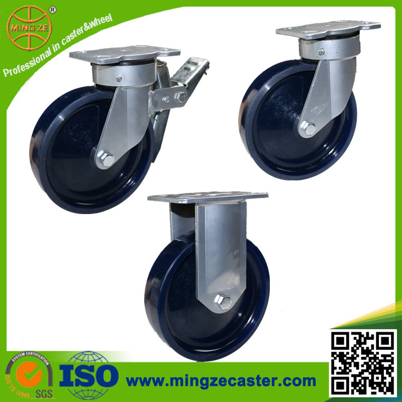 Heavy Duty Solid PU Caster Wheels