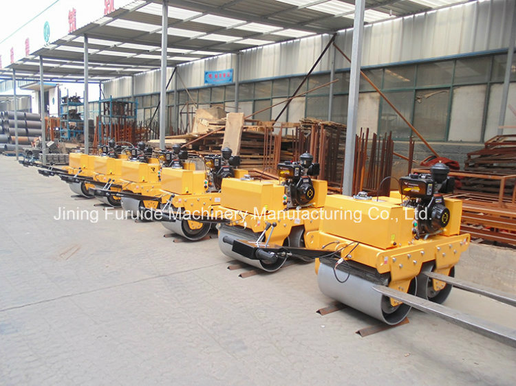 2 Ton Hand Operated Double Drum Road Roller Vibrator (FYL-S600C)