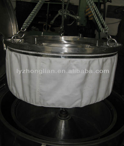 Pd1000 Series Flat Lift Bag Basket Centrifuge Separator Machine