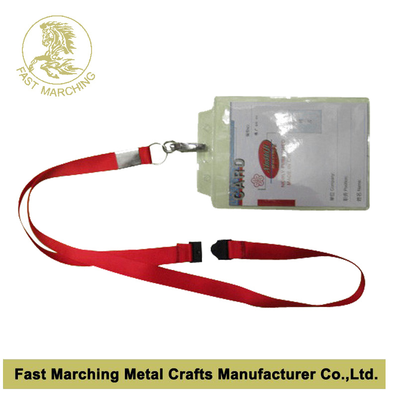 Promotional Custom Heat Transfer Printed Neck Lanyard Ribbon Strap