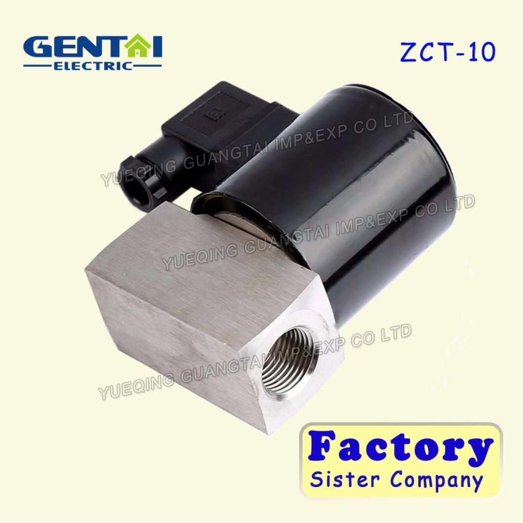 Zct Stainless Steel Pneumatic Air Solenoid Valve