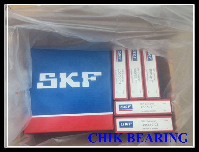 High Performance SKF Ceramic Bearing 100/30 Zz C3 Full Deep Groove Ball Bearing