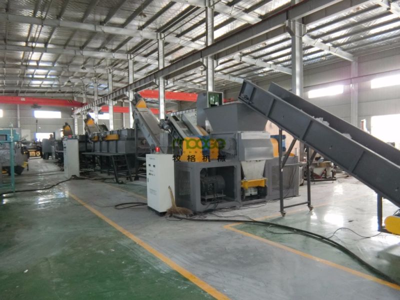 plastic grinding washing machine for waste farm film and bags