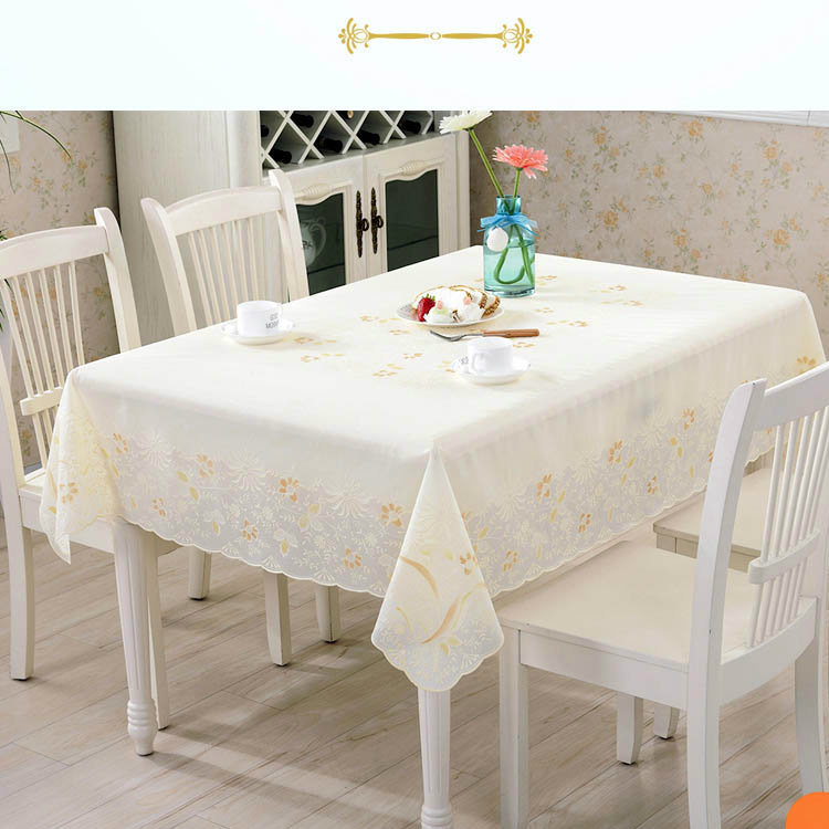 Water Proof / Oil Proof PVC Printed Vinyl Table Cloth for Party