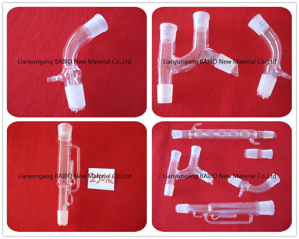 Baibo Standard Glass Claisen Adapter Customised Lab Apparatus