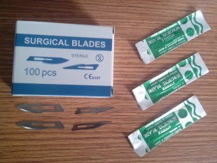 Disposable Carbon Steel, Stainless Steel Surgical Blade with Ce/ISO