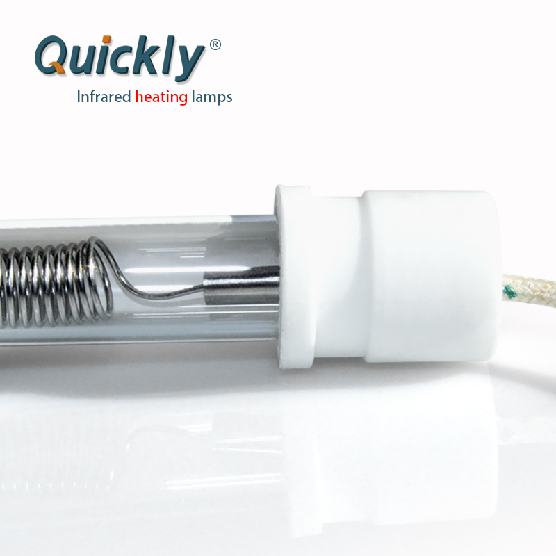 Customized Infrared Energy Saving LED Infrared Heating Lamp Quatz Tube Bulb