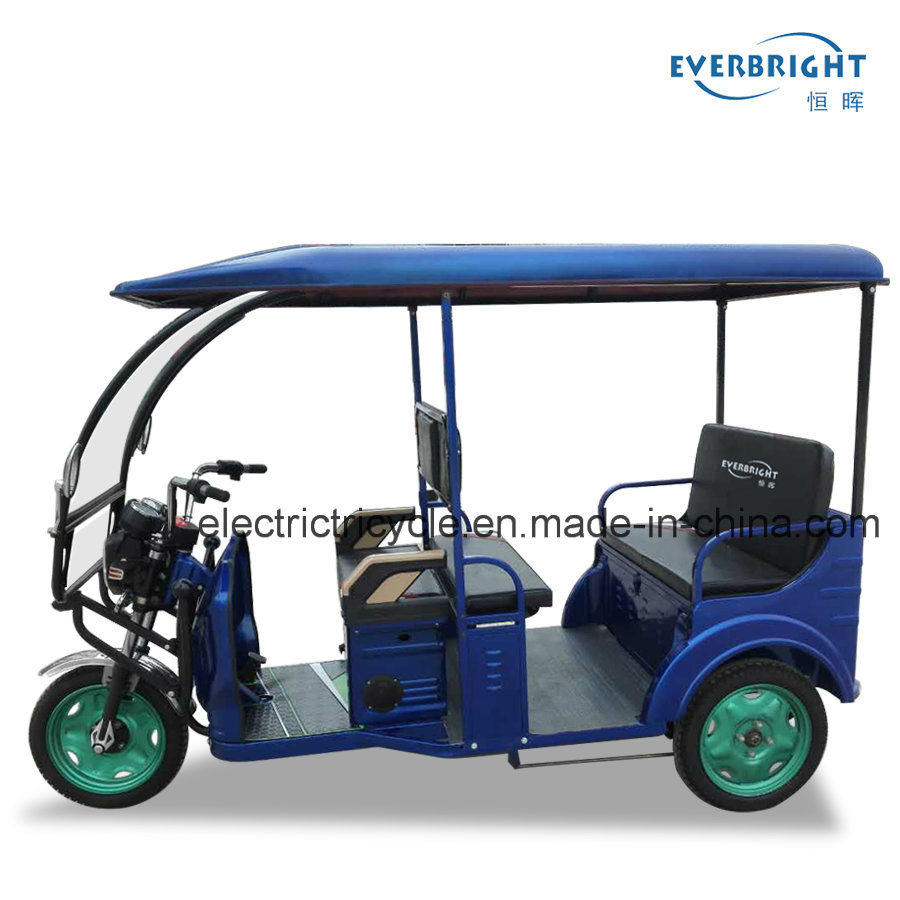 Everbright DC Brushless Motor Three Wheeler Electric Tricycle for Passenger