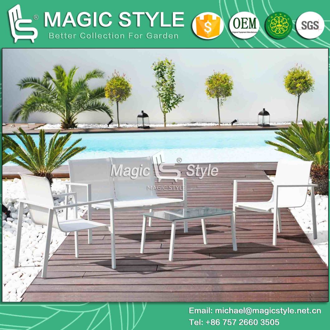 Garden Sofa Set Sling Chair Sling Furniture Textile Chair for Stackable