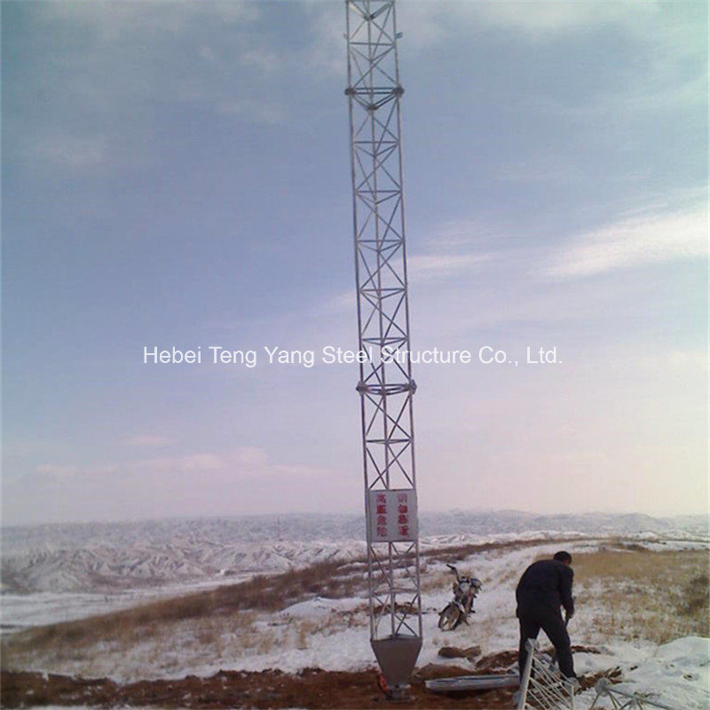 Cheap Factory Price Telecommunication Guy Antenna Mast Steel Telecom Tower