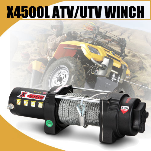 ATV 4500lbs 12V Engine Powered Winch