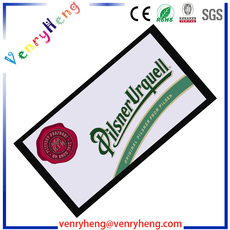 Custom Fashion Rubber Beer Bar Mat for Promotion Gift