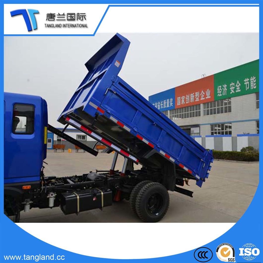 China 4X2 6 Wheeler Light Load Cargo Truck Price/8 Ton Loading Capacity Dump Truck for Sale