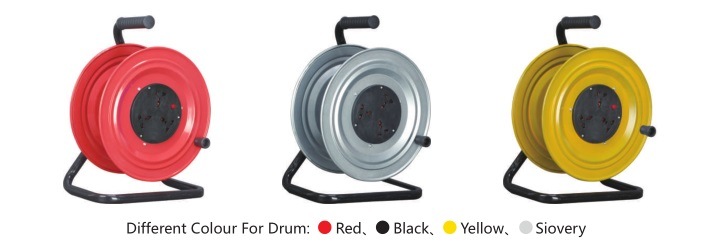 Static Painted Steel Pipe Cable Reel