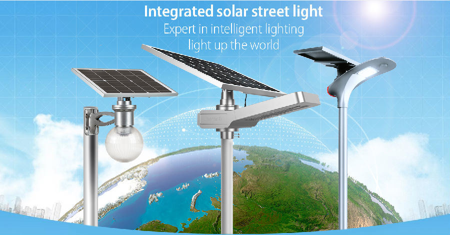 Ce RoHS FCC Working Mode Settable 40W LED Solar Street Light