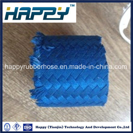 SAE 100 R5/Wire and Fiber Braid Textile Covered Hydraulic Rubber Hose for Petroleum Base Hydraulic Fluids