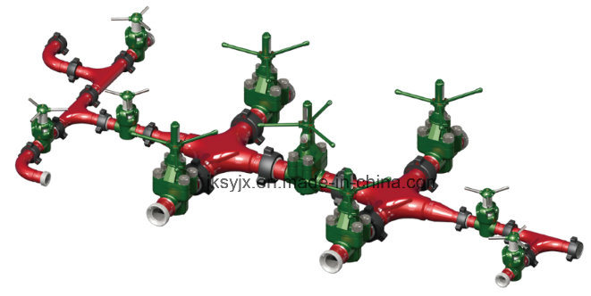 API 16c Standpipe Manifold Used in Oil Field