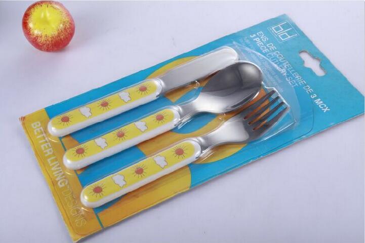 Cute Design Baby Cutlery Set for Christmas Gifts