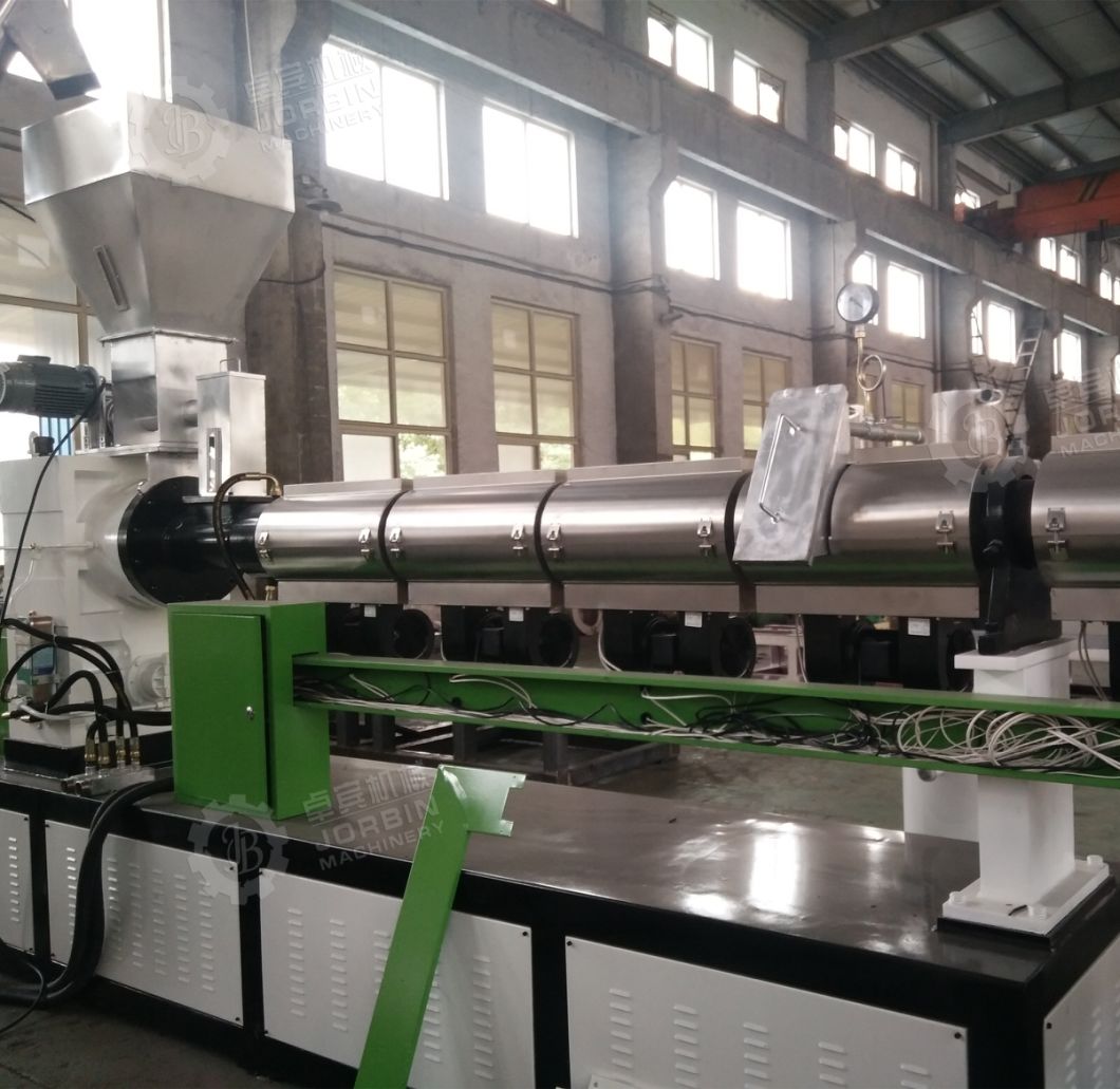 Plastic Recycling Extrusion Machine/PP PE HDPE Granulating Plastic Single Screw Extruder